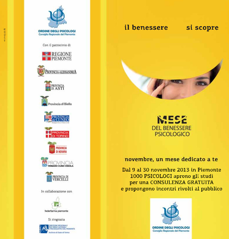 Mese del Benessere Psicologico